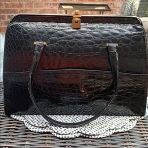 Vintage Black Handbag
